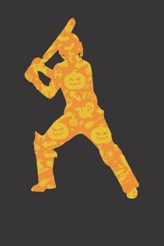 Notebook: Cricket Halloween Party Pumpkin Pattern Gift Dot Grid Dotted 6x9 120 Pages