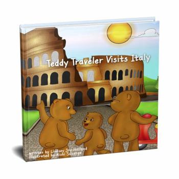 Hardcover Teddy Traveler Visits Italy Book