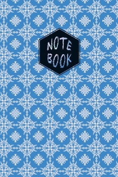 Notebook: Lined Journal/Notebook/Diary - Ornamental Art Blue Cover - 6x9 inch/100 Pages (Ornamental Art Series)