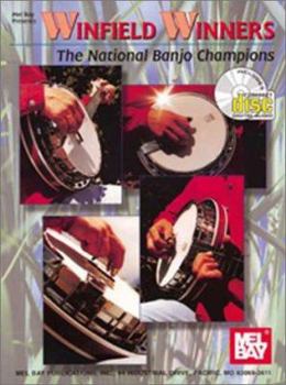 Paperback Winfield Winners/ National Banjo Champions Book/CD set Book