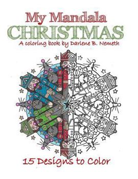 Paperback My Mandala Christmas Book