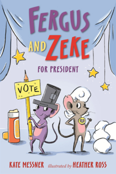 Library Binding Fergus and Zeke for President Book