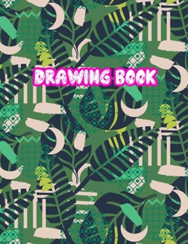 Drawing Book: Large Sketch Notebook for Drawing, Doodling or Sketching: 110 Pages, 8.5" x 11" Sketchbook ( Blank Paper Draw and Write Journal ) - Cover Design 099241