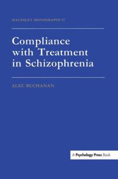Paperback Compliance with Treatment in Schizophrenia Book