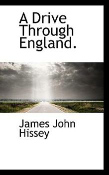 Hardcover A Drive Through England. Book
