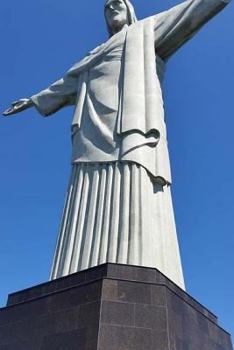 Top 50 Man Made Wonders Christ the Redeemer 150 Page Lined Journal: 150 Page Lined Journal