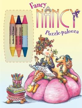 Paperback Fancy Nancy: Puzzle-Palooza Book
