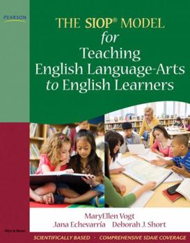 Paperback The Siop Model for Teaching English Language-Arts to English Learners Book