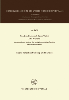 Paperback Ebene Potentialströmung um N Kreise [German] Book