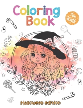Paperback Coloring Book for Kids: Halloween edition Book