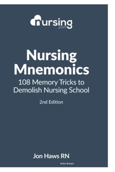 Paperback Nursing Mnemonics Book