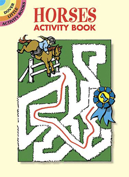 Paperback Horses Activity Book