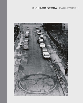Hardcover Richard Serra: Early Work Book