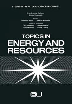 Paperback Topics in Energy and Resources Book