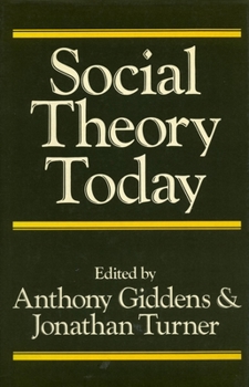 Paperback Social Theory Today Book