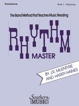 Paperback Rhythm Master - Book 1 (Beginner): Trombone Book