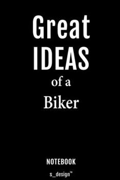 Notebook for Bikers / Biker: awesome handy Note Book [120 blank lined ruled pages]