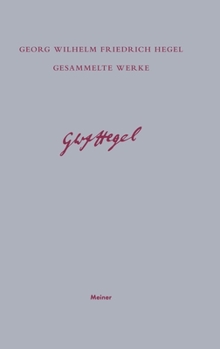 Hardcover Gesammelte Werke / Jenaer Systementwürfe II [German] Book