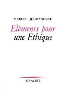 Éléments pour un éthique