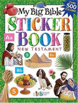 Paperback My Big Bible Sticker Book: New Testament Book