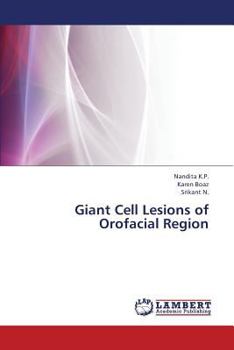 Paperback Giant Cell Lesions of Orofacial Region Book