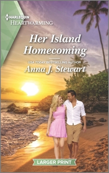 Mass Market Paperback Her Island Homecoming: A Clean and Uplifting Romance [Large Print] Book