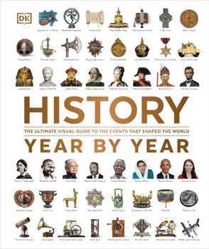 Hardcover History Year by Year: The Ultimate Visual Guide to the Events that Shaped the World Book