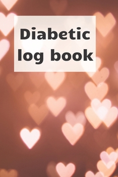 Paperback Diabetic Log Book: Blood sugar notebook, journal record, diabetic organiser, Glucose Tracker Book
