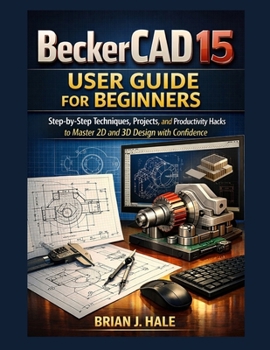 BeckerCAD 15 User Guide for Beginners: Step-by-Step Techniques, Projects, and Productivity Hacks to Master 2D and 3D Design with Confidence