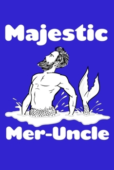 Majestic Mer Uncle: Comic Book Notebook Paper