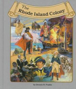 Library Binding The Rhode Island Colony Book