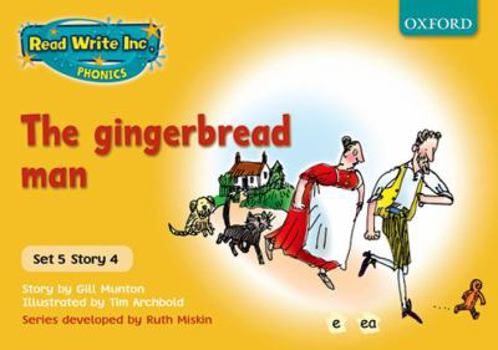 Paperback Read Write Inc. Phonics: Yellow Set 5 Storybooks: The Gingerbread Man Book