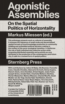 Paperback Agonistic Assemblies: On the Spatial Politics of Horizontality Book