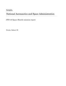 Paperback Sts-48 Space Shuttle Mission Report Book
