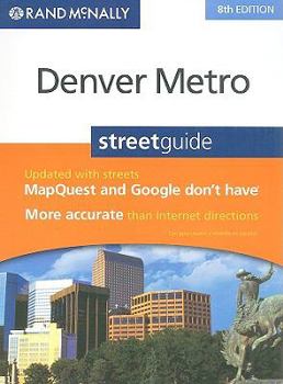 Paperback Rand McNally Denver Metro Street Guide (English and Spanish Edition) Book