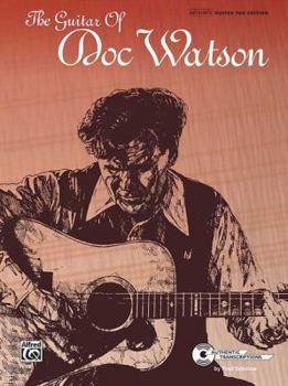 Paperback The Guitar of Doc Watson: Authentic Guitar Tab Book