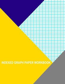 Paperback Indexed Graph Paper Workbook: 5 MM Spacing Book