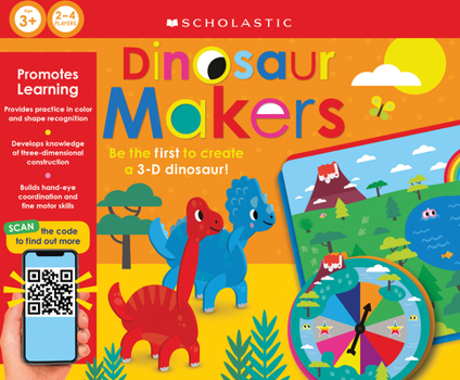 Board Game Dinosaur Makers: Scholastic Early Learners (Learning Game) Book