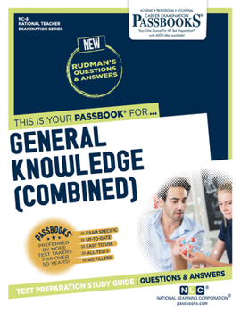 Paperback General Knowledge (Combined) (Nc-8): Passbooks Study Guide Book