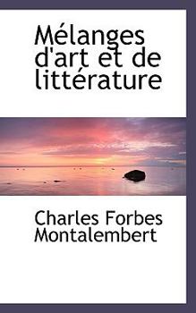 Paperback M Langes D'Art Et de Litt Rature Book