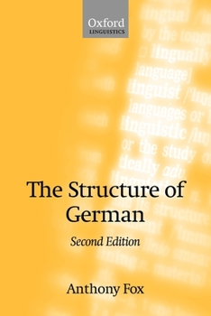 Paperback The Structure of German Book