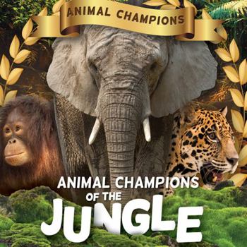 Paperback Animal Champions of the Jungle Book