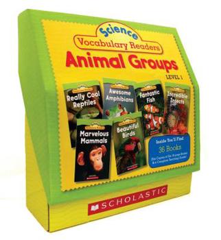 Paperback Science Vocabulary Readers Set: Animal Groups Book