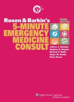 Hardcover Rosen and Barkin's 5-Minute Emergency Medicine Consult Book