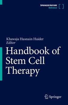 Paperback Handbook of Stem Cell Therapy Book