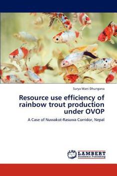 Paperback Resource use efficiency of rainbow trout production under OVOP Book