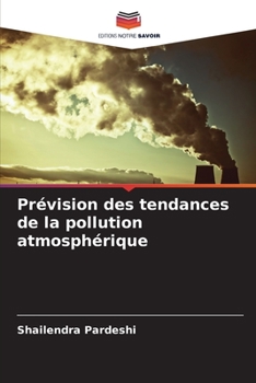 Paperback Prévision des tendances de la pollution atmosphérique [French] Book