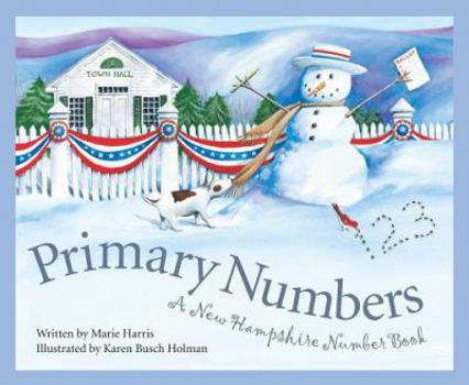Hardcover Primary Numbers: A New Hampshire Number Book