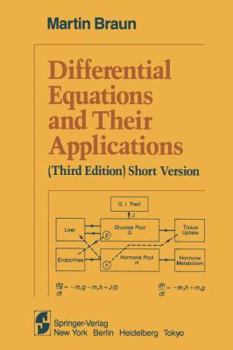 Paperback Differential Equations and Their Applications Book