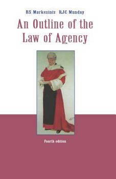 Paperback An Outline of the Law of Agency Book